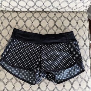 Lululemon running shorts black